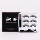 Magnetic Eyelash Kit with Synthetic Lashes for Glam Eyes Magnetic Eyelash Kit with Synthetic Lashes for Glam Eyes