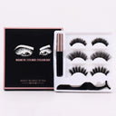 Magnetic Eyelash Kit with Synthetic Lashes for Glam Eyes Magnetic Eyelash Kit with Synthetic Lashes for Glam Eyes