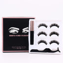 Magnetic Eyelash Kit with Synthetic Lashes for Glam Eyes Magnetic Eyelash Kit with Synthetic Lashes for Glam Eyes