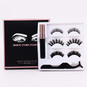 Magnetic Eyelash Kit with Synthetic Lashes for Glam Eyes Magnetic Eyelash Kit with Synthetic Lashes for Glam Eyes