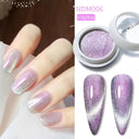 Magnetic Nail Powder Glitter Aurora Laser Cat Effect Chrome Magnetic Nail Powder Glitter Aurora Laser Cat Effect Chrome
