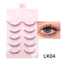 Manga-Inspired Wispy False Eyelashes for Natural Glamour Manga-Inspired Wispy False Eyelashes for Natural Glamour