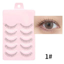 Manga-Inspired Wispy False Eyelashes for Natural Glamour Manga-Inspired Wispy False Eyelashes for Natural Glamour