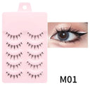 Manga-Inspired Wispy False Eyelashes for Natural Glamour Manga-Inspired Wispy False Eyelashes for Natural Glamour