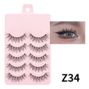 Manga-Inspired Wispy False Eyelashes for Natural Glamour Manga-Inspired Wispy False Eyelashes for Natural Glamour