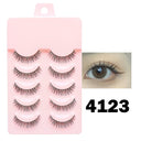 Manga-Inspired Wispy False Eyelashes for Natural Glamour Manga-Inspired Wispy False Eyelashes for Natural Glamour