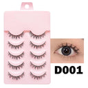 Manga-Inspired Wispy False Eyelashes for Natural Glamour Manga-Inspired Wispy False Eyelashes for Natural Glamour