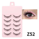 Manga-Inspired Wispy False Eyelashes for Natural Glamour Manga-Inspired Wispy False Eyelashes for Natural Glamour