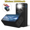 100000mAh Solar Power Bank Waterproof With Wireless Charging 100000mAh Solar Power Bank Waterproof With Wireless Charging