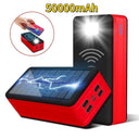 Massive 100000mAh Waterproof Solar Power Bank With Wireless Charging Massive 100000mAh Waterproof Solar Power Bank With Wireless Charging