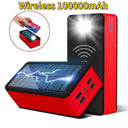 100000mAh Solar Power Bank Waterproof With Wireless Charging 100000mAh Solar Power Bank Waterproof With Wireless Charging