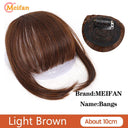 MEIFAN Clip-In Bangs Extension for Effortless Style Upgrade MEIFAN Clip-In Bangs Extension for Effortless Style Upgrade