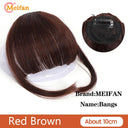 MEIFAN Clip-In Bangs Extension for Effortless Style Upgrade MEIFAN Clip-In Bangs Extension for Effortless Style Upgrade