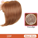 MEIFAN Clip-In Bangs Extension for Effortless Style Upgrade MEIFAN Clip-In Bangs Extension for Effortless Style Upgrade