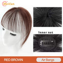 MEIFAN Clip-In Bangs Extension for Effortless Style Upgrade MEIFAN Clip-In Bangs Extension for Effortless Style Upgrade