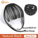 MEIFAN Clip-In Bangs Extension for Effortless Style Upgrade MEIFAN Clip-In Bangs Extension for Effortless Style Upgrade