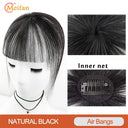 MEIFAN Clip-In Bangs Extension for Effortless Style Upgrade MEIFAN Clip-In Bangs Extension for Effortless Style Upgrade
