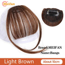 MEIFAN Clip-In Bangs Extension for Effortless Style Upgrade MEIFAN Clip-In Bangs Extension for Effortless Style Upgrade