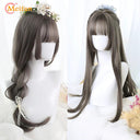 MEIFAN Lolita Wig: Vibrant Ombre Pink Cosplay Hairpiece MEIFAN Lolita Wig: Vibrant Ombre Pink Cosplay Hairpiece