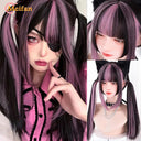 MEIFAN Lolita Wig: Vibrant Ombre Pink Cosplay Hairpiece MEIFAN Lolita Wig: Vibrant Ombre Pink Cosplay Hairpiece