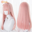 MEIFAN Lolita Wig: Vibrant Ombre Pink Cosplay Hairpiece MEIFAN Lolita Wig: Vibrant Ombre Pink Cosplay Hairpiece