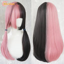 MEIFAN Lolita Wig: Vibrant Ombre Pink Cosplay Hairpiece MEIFAN Lolita Wig: Vibrant Ombre Pink Cosplay Hairpiece