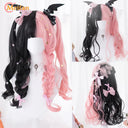 MEIFAN Lolita Wig: Vibrant Ombre Pink Cosplay Hairpiece MEIFAN Lolita Wig: Vibrant Ombre Pink Cosplay Hairpiece