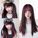 MEIFAN Lolita Wig: Vibrant Ombre Pink Cosplay Hairpiece MEIFAN Lolita Wig: Vibrant Ombre Pink Cosplay Hairpiece