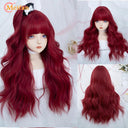 MEIFAN Lolita Wig: Vibrant Ombre Pink Cosplay Hairpiece MEIFAN Lolita Wig: Vibrant Ombre Pink Cosplay Hairpiece