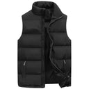 Men's Waterproof Zipper Vest Jacket for Winter Style Warmth Men's Waterproof Zipper Vest Jacket for Winter Style Warmth