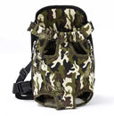 Mesh Camo Pet Carrier Backpack for Hands-Free Travel Mesh Camo Pet Carrier Backpack for Hands-Free Travel