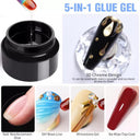 Metallic Flower Drawing Gel for UV Nail Art Designs 5ml Metallic Flower Drawing Gel for UV Nail Art Designs 5ml