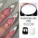 Metallic Flower Drawing Gel for UV Nail Art Designs 5ml Metallic Flower Drawing Gel for UV Nail Art Designs 5ml