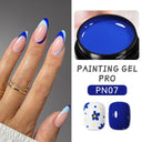 Metallic Flower Drawing Gel for UV Nail Art Designs 5ml Metallic Flower Drawing Gel for UV Nail Art Designs 5ml