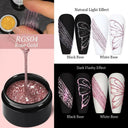 Metallic Flower Drawing Gel for UV Nail Art Designs 5ml Metallic Flower Drawing Gel for UV Nail Art Designs 5ml