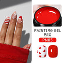 Metallic Flower Drawing Gel for UV Nail Art Designs 5ml Metallic Flower Drawing Gel for UV Nail Art Designs 5ml