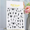 Metallic Nail Art Stickers Trendy 3D Strip Tape Designs Metallic Nail Art Stickers Trendy 3D Strip Tape Designs