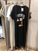 Mickey Mouse Cartoon Women's Dress Fun Stylish Summer Trend Mickey Mouse Cartoon Women's Dress Fun Stylish Summer Trend