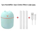 Mini Aroma Humidifier With Romantic Light USB Diffuser Mini Aroma Humidifier With Romantic Light USB Diffuser