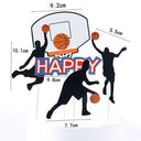 Mini Basketball Sneaker Cake Toppers for Boys Slam Dunk Mini Basketball Sneaker Cake Toppers for Boys Slam Dunk