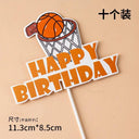Mini Basketball Sneaker Cake Toppers for Boys Slam Dunk Mini Basketball Sneaker Cake Toppers for Boys Slam Dunk