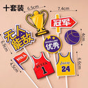 Mini Basketball Sneaker Cake Toppers for Boys Slam Dunk Mini Basketball Sneaker Cake Toppers for Boys Slam Dunk