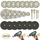 Mini Circular Saw Blade Set for Dremel Accessories 32Pcs Mini Circular Saw Blade Set for Dremel Accessories 32Pcs