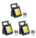 Mini LED Keychain Flashlight USB Rechargeable Portable Light Mini LED Keychain Flashlight USB Rechargeable Portable Light
