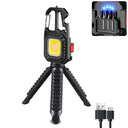 Mini LED Keychain Work Light USB Rechargeable Flashlight Mini LED Keychain Work Light USB Rechargeable Flashlight