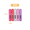 Mini Perfume Atomizer Set: Portable Refillable Spray Bottles Mini Perfume Atomizer Set: Portable Refillable Spray Bottles