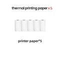 Mini Portable Label Sticker Printer Travel-Friendly HD Printing Mini Portable Label Sticker Printer Travel-Friendly HD Printing