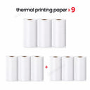 Mini Printer Thermal Label Sticker Colorful Adhesive Paper Mini Printer Thermal Label Sticker Colorful Adhesive Paper