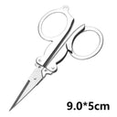 Retro Mini Stainless Steel Sewing Scissors for Fabric Enthusiasts Retro Mini Stainless Steel Sewing Scissors for Fabric Enthusiasts