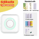 Mini Thermal Printer: Wireless Photo Label Memo Printing Mini Thermal Printer: Wireless Photo Label Memo Printing